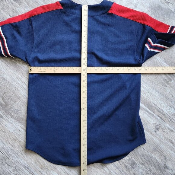 Vintage MLB Starter St Louis Cardinals Starter Navy Blue Baseball Jersey Size L - Picture 11 of 13